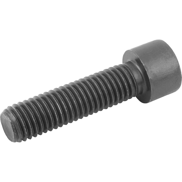 Kipp M12 Socket Head Cap Screw, Black Oxide Steel, 112 mm